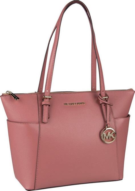 michael kors jet set item ew tz tote dusty rose|michael michael kors jet set item ew tz tote .